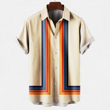 Arnold - Mens Retro Style Button Shirt