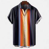Arnold - Mens Retro Style Button Shirt