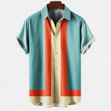 Arnold - Mens Retro Style Button Shirt