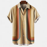 Arnold - Mens Retro Style Button Shirt