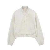 Zyrah - Womens Cropped Bomber Jacket
