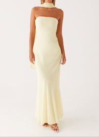 Solévara - Yellow Maxi Dress