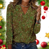 Mariella - Top glitterato da donna