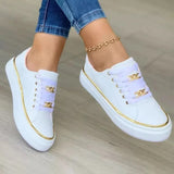 Avnira - Women's Sneakers Gold Accent