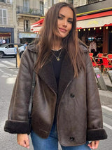 Elvarisse - Women Double Breasted Jacket