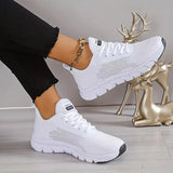 Virella – Women’s White Lace Up Shoes