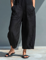 Claudia – Minimalist Linen Women’s Jumpsuit