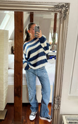 Arvessa – Women’s Asymmetric Textured Jumper