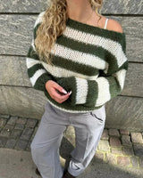 Arvessa – Women’s Asymmetric Textured Jumper