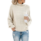 Avriel – Womens Chunky Knit Turtleneck Jumper