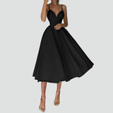 Paris – Flared Midi Cocktail Dress Sweetheart Neckline