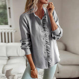 Severelle - Flattering Long Sleeve Blouse
