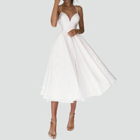 Paris – Flared Midi Cocktail Dress Sweetheart Neckline