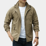 Zayden – Men’s Hooded Zip Up Spring Jacket