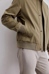Alonzo – Men’s Collared Spring Jacket with Pockets