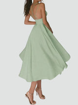 Paris – Flared Midi Cocktail Dress Sweetheart Neckline