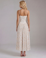 Cielle Floral Midi Dress - Floral Print