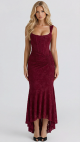 Liana Corset Midi Dress