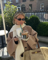 Valestra – Oversized Wool Coat For Women