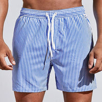 Azlano – Striped Swim Shorts Men