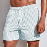 Azlano – Striped Swim Shorts Men