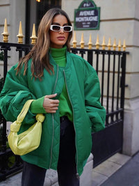Calantha - Dámská oversized bomber bunda