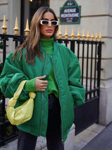 Calantha - Dámská oversized bomber bunda