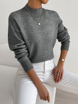 Faith – Komfortabel kvinders sweater med høj hals