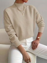 Faith – Komfortabel kvinders sweater med høj hals
