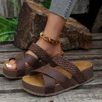 Blairen – Orthopedic Platform Slide Sandals