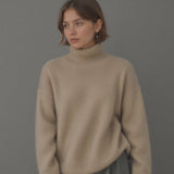 Liora – Women’s Oversized Cashmere Turtleneck Sweater