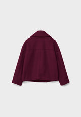 Valerienne – Women’s Cropped Double Breasted Jacket