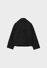 Valerienne – Women’s Cropped Double Breasted Jacket