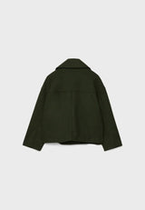 Valerienne – Women’s Cropped Double Breasted Jacket