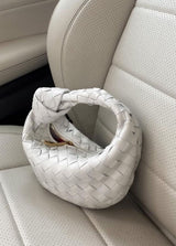 Mini Woven Handbag for Women | Compact