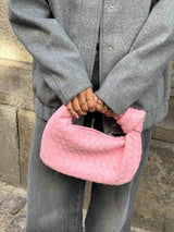 Mini Woven Handbag for Women | Compact