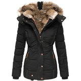 Women’s Collared Jacket - Textured Trim Design