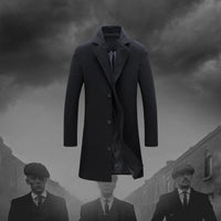 Henric – Men’s Garrison Coat with Timeless Cut and Warm Lining