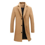 Henric – Men’s Garrison Coat with Timeless Cut and Warm Lining