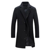Henric – Men’s Garrison Coat with Timeless Cut and Warm Lining