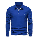 Evren - Mens Long Sleeve Polo Shirt