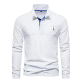 Evren - Mens Long Sleeve Polo Shirt