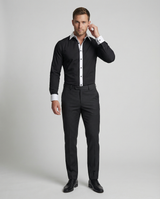 Valerion - Two Tone Slim Fit Mens Shirt