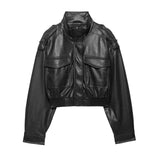 Laurenna – Women's Zip Up Biker Jacket