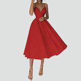 Paris – Flared Midi Cocktail Dress Sweetheart Neckline